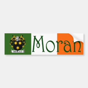 Moran Jackar Arm Bumper Sticker Bildekal