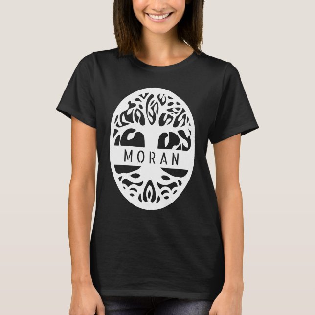 Moran St Pattys Day Celtic Roots Matching Irish Fa T Shirt (Framsida)