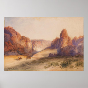 Moran - Sten i Acoma New mexico 1902 Poster