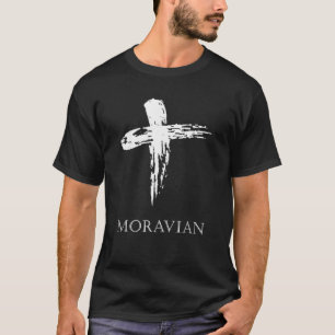 Moravian Ash Onsdag, katolsk kristen Crucifix T Shirt