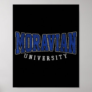 Moravian of Technology Arch Retro for Men Women Poster