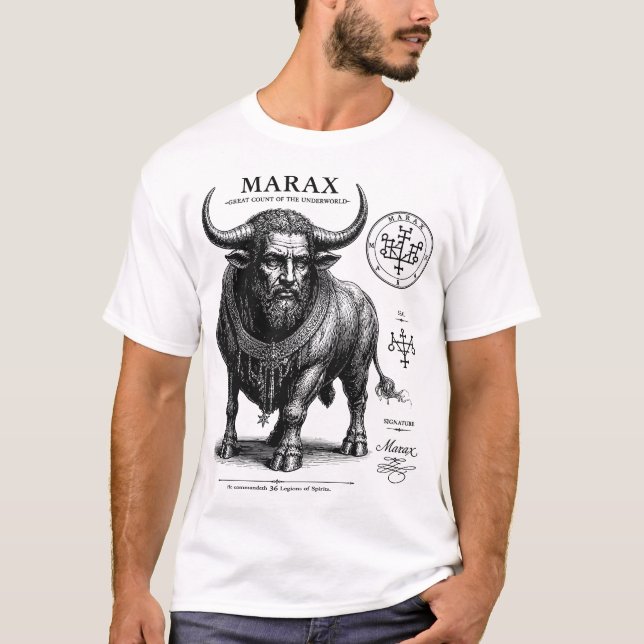 Morax Tjur av hemligheter, Vishetens ansikte T Shirt (Framsida)