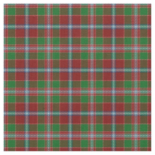 Moray Abercairny Klan Tartan Tyg (Närbild)
