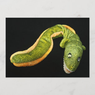 Moray Stuffed Leksak Eel-inbjudan Inbjudningar