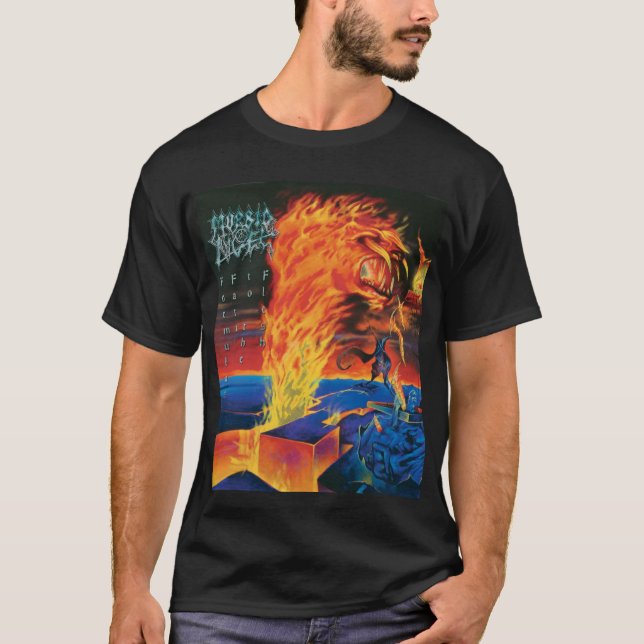 Morbid ängel - formler som är dödliga till kött tee shirt (Framsida)