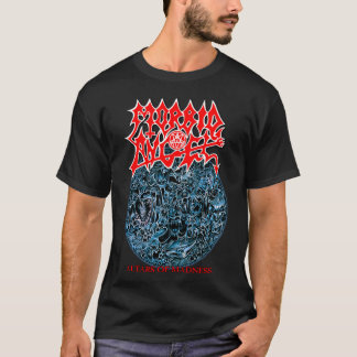 morbid ängelaltars av galenhet klassisk gammal sko t shirt
