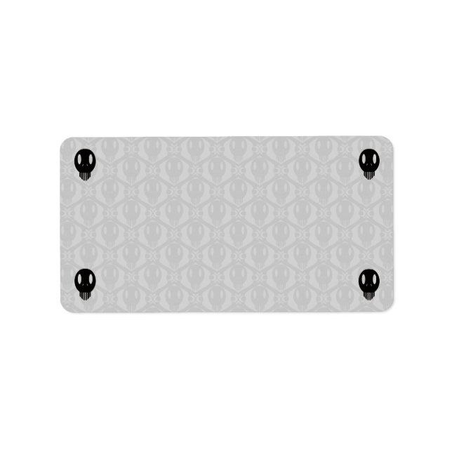 Morbid Ansikte Adressetikett (Framsidan)