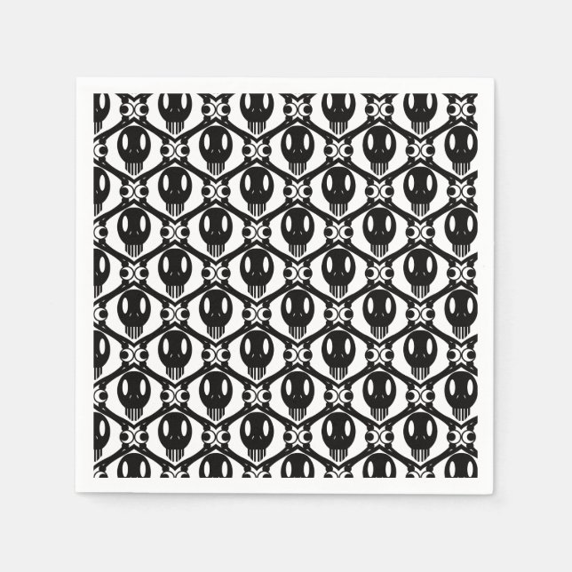 Morbid Ansikte Pappersservett (Framsidan)