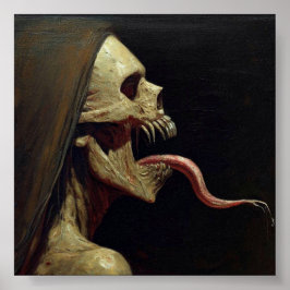 Morbid Banshee | Papper utskrift för projektionsyt Poster