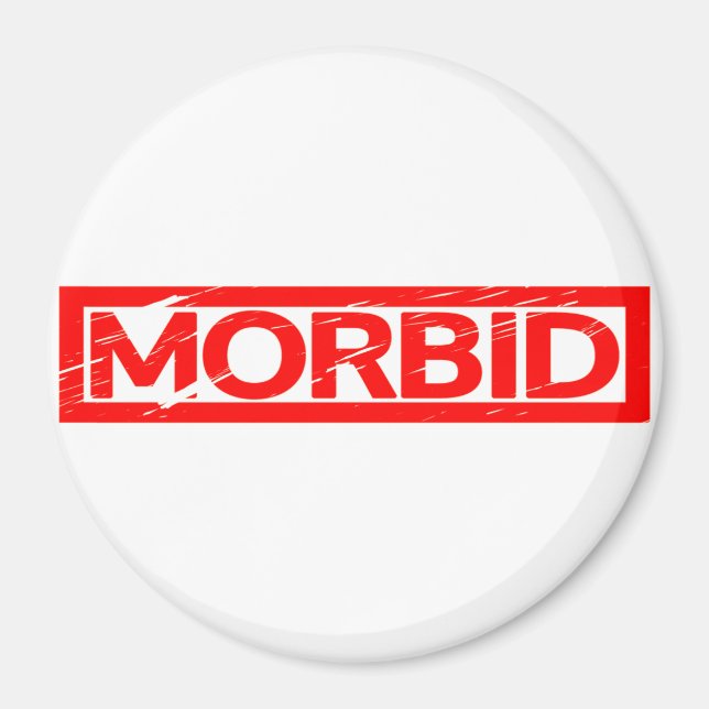 Morbid Frimärke Magnet (Framsidan)