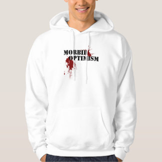 Morbid optimismSplatterHoodie Sweatshirt