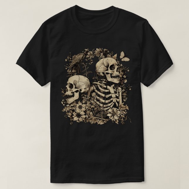 Morbid Romantic Döskallars T Shirt (Design framsida)