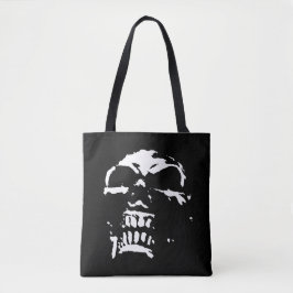 Morbid Skull Tote Bag Tygkasse