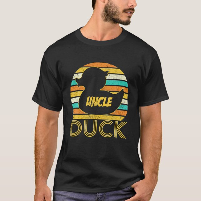 Morbror Anka Rubber Anka Matchande familjeklexid T Shirt (Framsida)