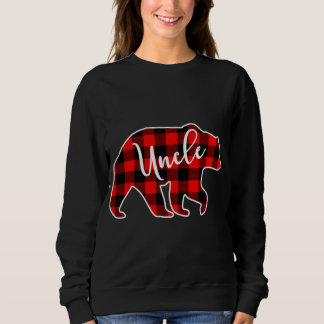 Morbror Bear Red Play Matching Familjejul T Shirt