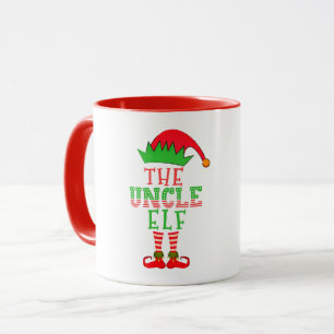 Morbror Elf-julfamiljen Matching Pajama Mugg