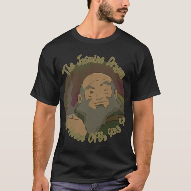 Morbror Iroh Jasmine Dragon Tea T Shirt (Framsida)