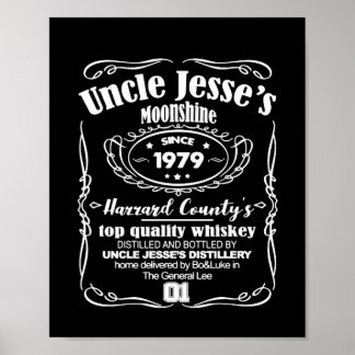 Morbror Jesse's Moonshine sedan 1979 Poster