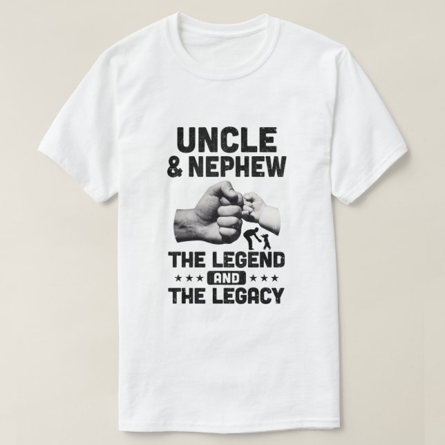 Morbror och Nephew... T Shirt (Design framsida)