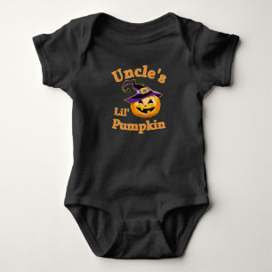 Morbror Pumpkin Halloween En Biet-Baby-dräkt T Shirt