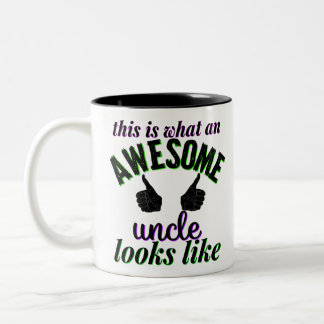 morbror Två-Tonad mugg