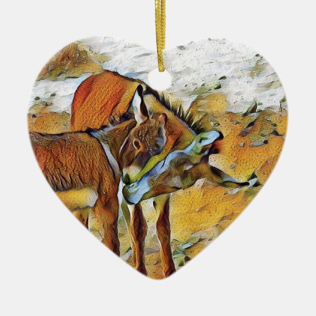 Morburro- & Sonprydnad Julgransprydnad Keramik (Framsidan)