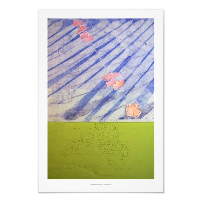 Morceaux de Temps n1 du 18 okt 2015 Photo Print Fototryck (Framsidan)