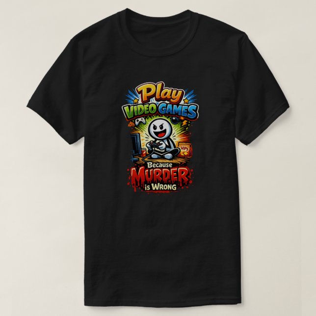 Mord Är Fel 1 T Shirt (Design framsida)