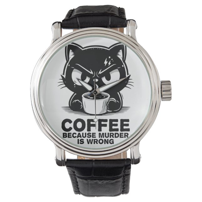 Mord är fel armbandsur (Framsida)