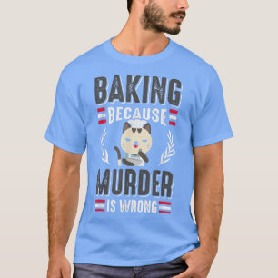 Mord är fel, Ch är rätt kattägare T Shirt
