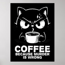 Mord är fel poster