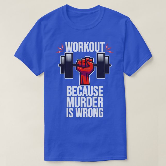 Mord är fel t shirt (Design framsida)