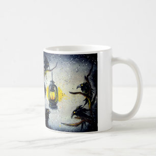 Mord av kråkakaffemuggen kaffemugg