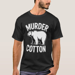 Mord Bomull Isbjörn T Shirt