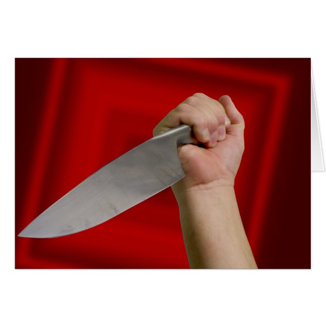 Mord! Hälsningskort (Framsidan Horizontal)