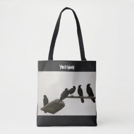 Mord i gatubelysning T-Shirt Tote Bag Tygkasse