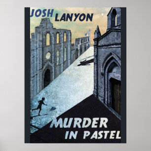 Mord i pastell poster