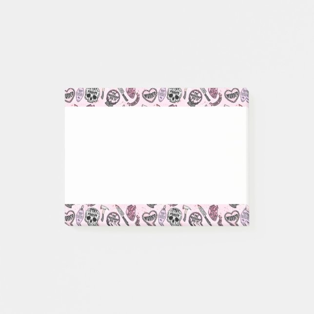 Mord och taloky post-it block (Framsida)