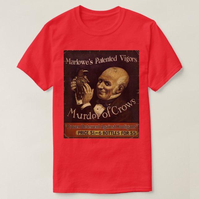 Mord på Kråkor T Shirt (Design framsida)