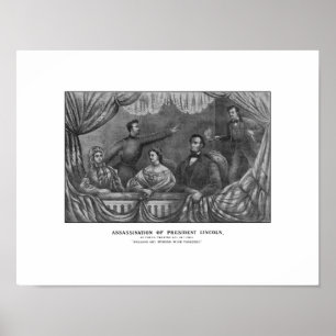 Mord på president Lincoln Poster