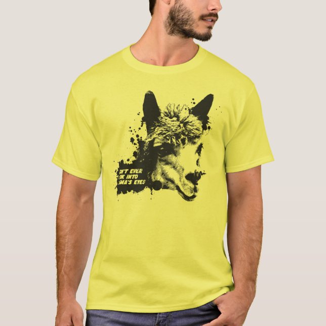 Mördande Lama Tee Shirt (Framsida)