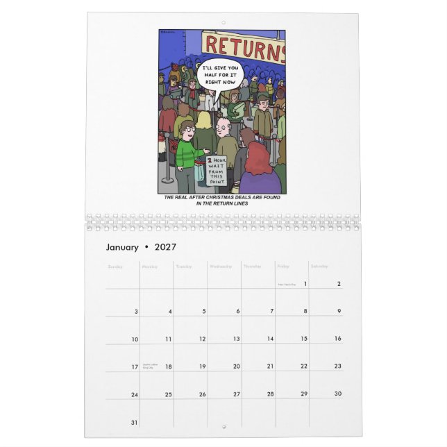 Mordantorange 2011 - väggkalender kalender (Jan 2027)