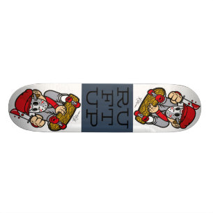 Mördare Skater Skateboard Skräck Design Däck