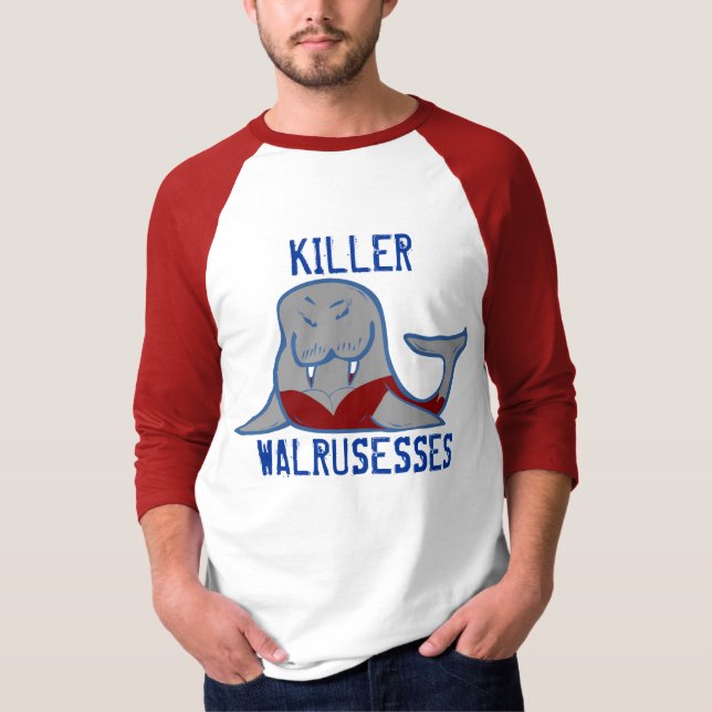 Mördare Walrusesses T Shirt (Framsida)