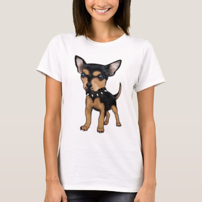 MördareChihuahua T-shirt (Framsida)