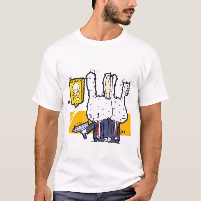 Mördarekaniner T-shirt (Framsida)
