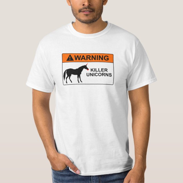 MördareUnicorns T Shirt (Framsida)