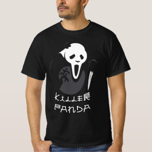 Mördarpandapojkar och -flickor Ny Halloween 2023 T Shirt