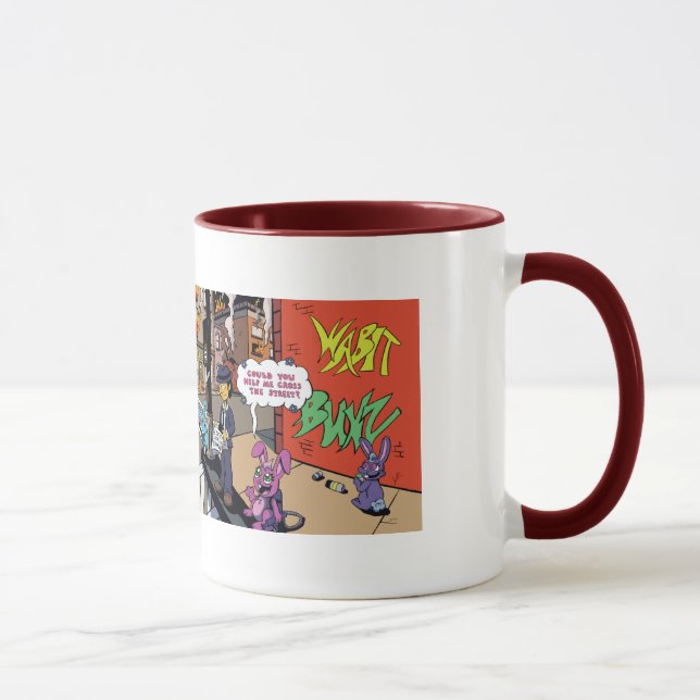 Mordbrandkaninmugg Mugg (Höger)