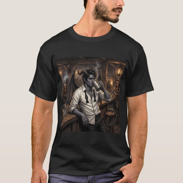 Mordecai, jourhavande chef t shirt (Framsida)